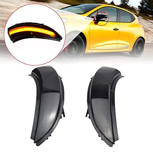 Indicateur de clignotant à LED Clio 4 répétiteur dynamique fumé Captur