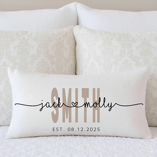 Almohada de poliéster 50.8 cm x 30.5 cm personalizada miniatura 5