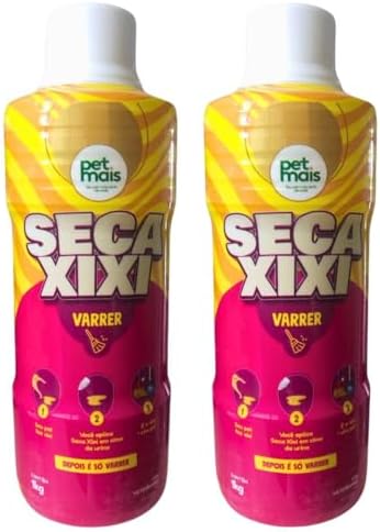 Kit 2 Seca Xixi Varrer 1kg cada Urina Vira Pó Profissional Limpa ...