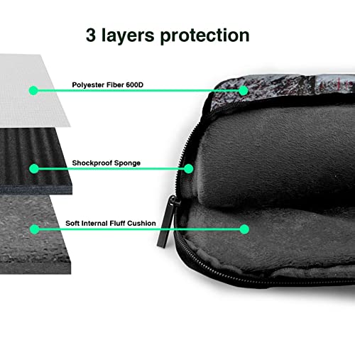 Bolsa para portátil unisex con diseño impreso Wanderer miniatura 6