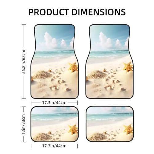 Tapis de sol voiture étanche universel pour bloquer sable et eau