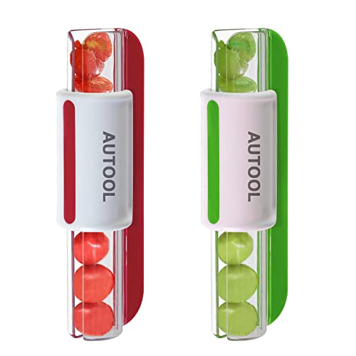 Tomato Slicer Multi-Function Grape Cutter Small Fruit Cutter Grape Kitchen Accessories Cake Decoration Tool Fruit Slicer (Red) #TOP9