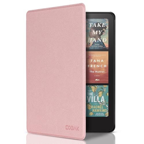 Image of CoBak Case for 7 inch E-Readers - All New PU Leather Cover with Auto Sleep Wake Feature for E-Readers 2024 Released