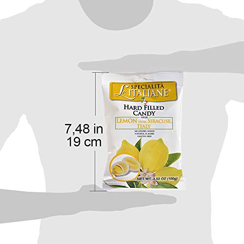 Serra Hard Filled Candy With Lemon From Siracuse, 3.52 Ounce (Pack Of 6) #TOP2