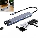 Hub USB : 100 W Power Delivery & fonction de charge : équipé d'un port USB-C PD dédié qui prend en charge la charge jusqu'à 100 W. Alimentez votre MBook Pro ou tout autre ordinateur portable haute performance tout en utilisant toutes les fonctions du hub. Le hub USB C assure une productivité ininterrompue.