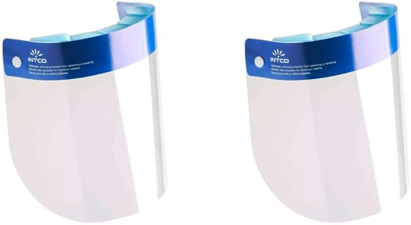 Intco Reusable Face Shield, 25 Count