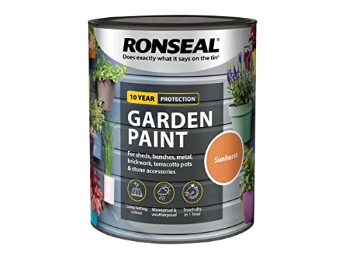 Ronseal RSLGPSB750 750 ml Garden Paint - Sunburst