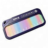 Kids Piano Keyboard Toy for Toddlers Age 3-6,Light Up Musical Learning Toy with LED Screen,Interactive Dual Style Retro & Rainbow Backlit Keyboard,Educational Music Toy,Birthday Gift for Kids