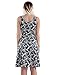 TAM WARE Womens Casual Fit and Flare Floral Sleeveless Dress TWCWD054-GRAY-US L
