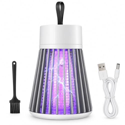 Image of Mosquito Killer Machine USB Powered | Electric Bug Zapper with UV LED Light | Chemical-Free Indoor Mosquito Trap & Night Lamp for Home, Bedroom & Office