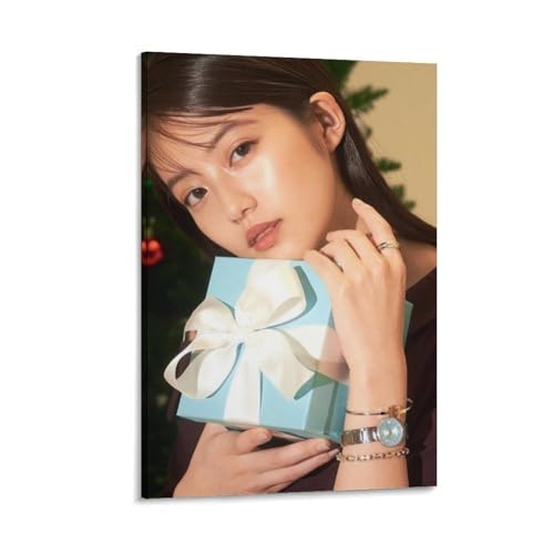 今田美桜 写真 (199) プリント キャンバス 絵画 壁アート モダン ホーム装飾 ぶら下がる ポスター 画像 壁の絵 版画 ギフト12x18inch(30x45cm)