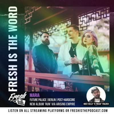 Maria (Vocalist of Future Palace) &ndash; Berlin Post-Hardcore Trio, New Album &lsquo;Run&rsquo; via Arising Empire