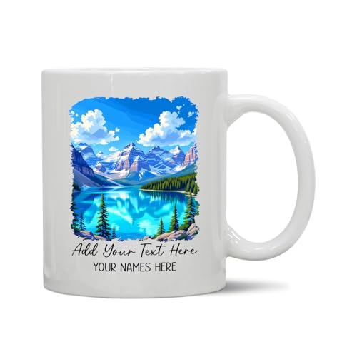 Banff National Park Custom Ceramic Coffee Mug 11oz/15oz