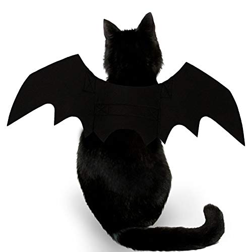 Halloween Pet Bat Wings Cat Dog Bat Costume #TOP1