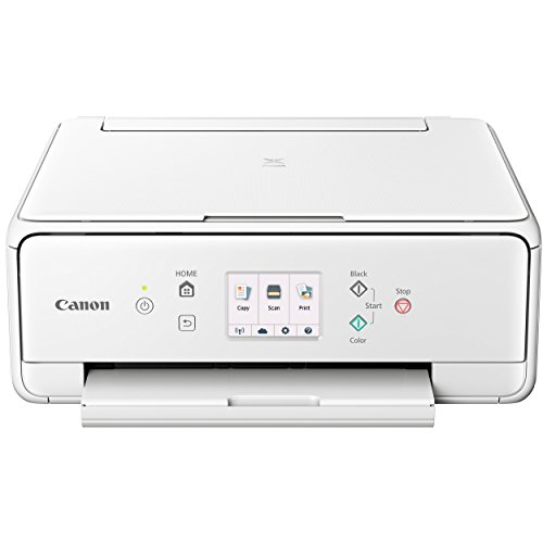 Canon Office Products 2229C022 TS6120 Wireless All-In-One Printer with Scanner and Copier: Mobile and Tablet Printing, with Airprint(TM) and Google Cloud Print compatible, White