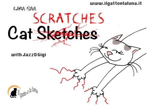 Cat scratches with Jazz and Gigi