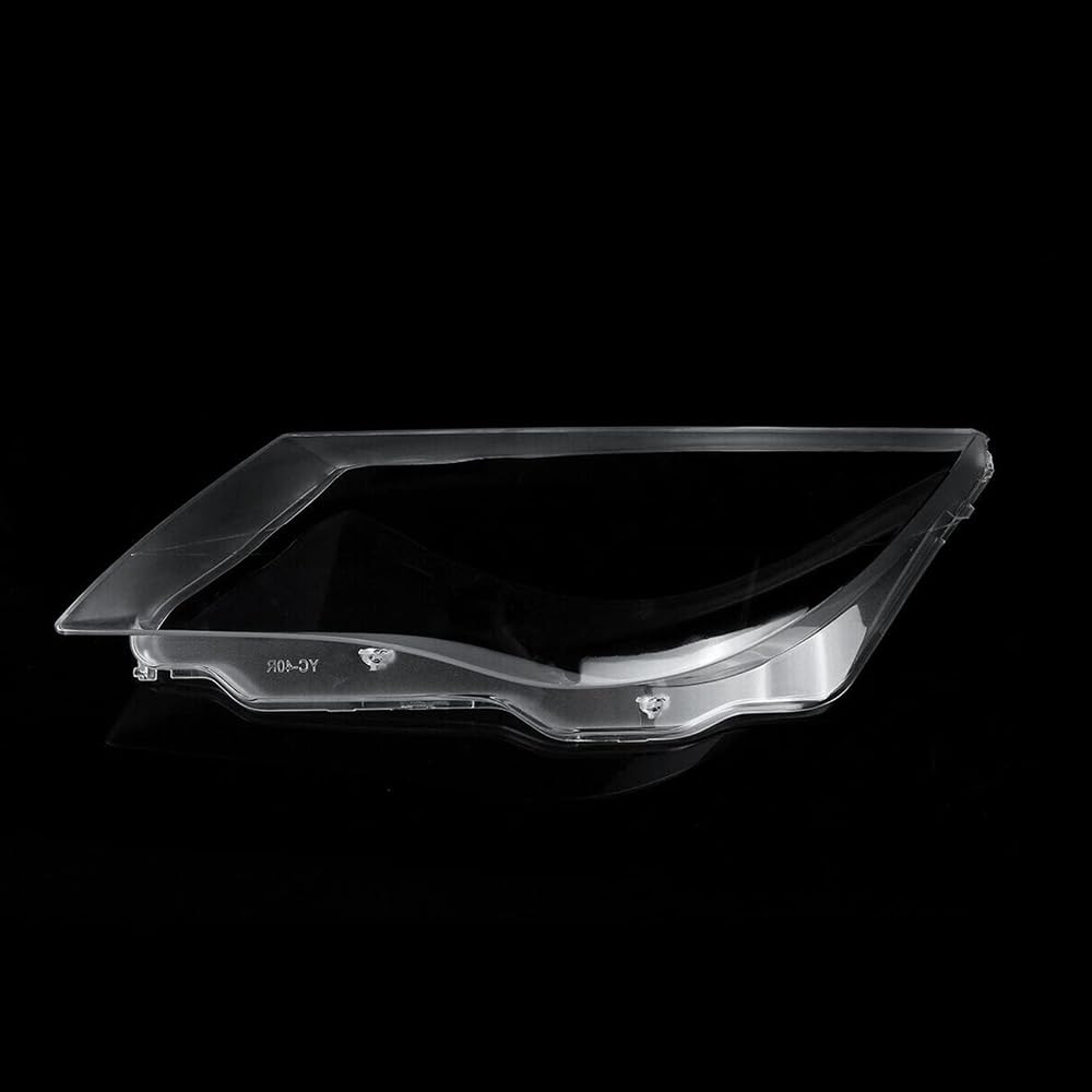 Auto Fari Paralume per BMW E63 E64 M6 2004-2010 Lente Protezione Luce Fanale Rincipale in Vetro Faro Copriobiettivo Anteriori Copertura Dell'alloggiamento,Right