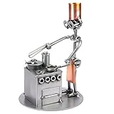 koch figur mit tafel Moderne deko für jeden Anlass: als Scherzartikel für Frauen Liebesbeweis für Männer beste Kollegin Geschenk Geburtstag deko schreibtisch deko Ruhestand Geschenk. Die Schraubenmännle sind gute Geschenkideen speziell für Ihren Beruf Ihre Mitarbeiter Ihre Kunden. Ein besonderer Schmuck für den Wohn und Zimmer Bereich. Für fast jede Person kann hier eine passende Figur gewunden werden die sich als individuelles Geschenk besondere Geschenkidee oder Geschenkartikel eignet.