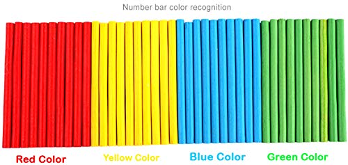 Image of Baybee Children Multi-Functional Wooden Math Calculation Board with Number Blocks and Colourful Sticks Kids Educational Puzzle Toys Home Learning kit Number Counting Activity for Kids Boys & Girls