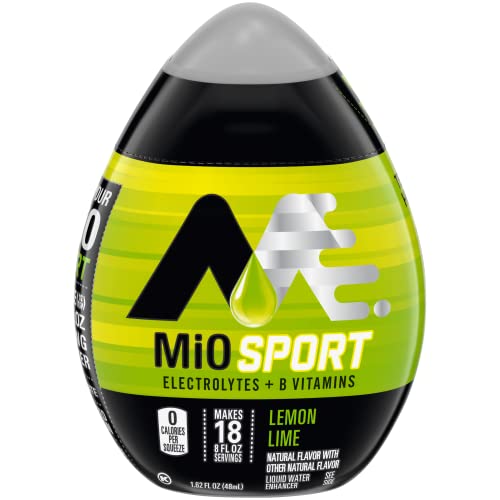 Mio Sport Liquid Water Enhancer, Lemon Lime, 1.62 Oz. (Pack of 6) - Image 3