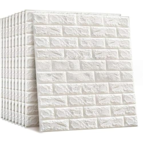 zornik DIY̕ǎ K hV[gEH[XebJ[ 3D ǎ yʃKV[ ǎV[ ȔS h fM DIYNbV V[ k ^C70*77cm 10Zbg (̂蔖^f zCg 2.5mm)