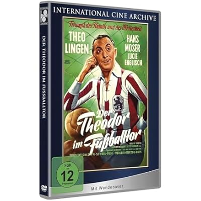 Der Theodor im Fu&szlig;balltor (1950) - Deutsche DVD-Premiere - Der Kultfilm zum gleichnamigen Gassenhauer mit Theo Lingen und Hans Moser - OMU - Limited Edition