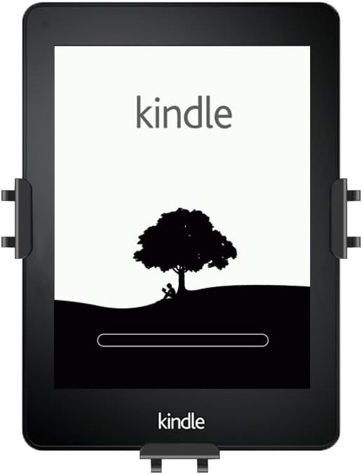 For Kindle Holder Multifunctional Support ABS Materials Kindle Stand Holder for Tablets, Kitchen Hooks, Accessories Rack, for Kitchen, Bathroom and Bedroom (Kindle, White)