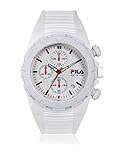 Fila 4897039713348 Fila Unisex Erwachsene Analog Quarz Uhr mit Silikon Armband FILA38-010-001