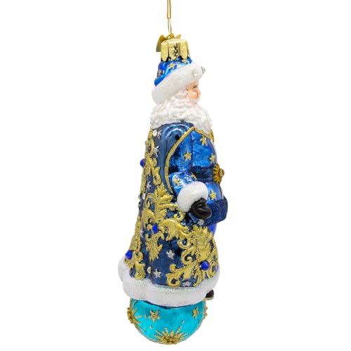 Père Noël céleste Bellissimo Kurt Adler objet déco Noël traditionnel 15 cm - 3