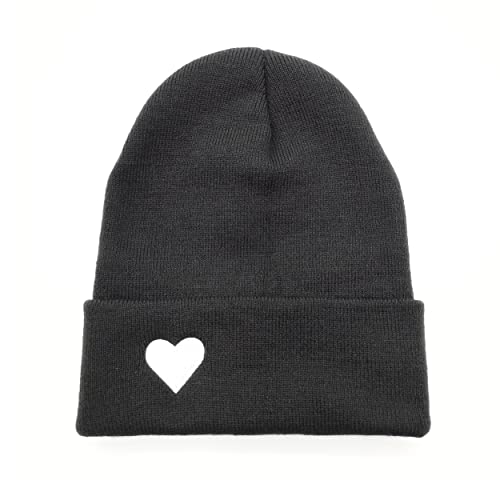 ATTICUS Poetry Cuffed Beanie for Women, Lightweight Acrylic Beanie for Year Round Wear - with Patch or Embroidered- One Size