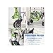 Dog Mobility Aids Wheelchair Full Support, 4 Wheels Leg Brace for Dogs Back Leg Disabled Dog Rehabilitation Support Cart Help Pets Stand Up(XXXS)