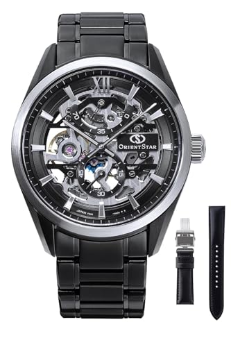 [�I���G���g�X�^�[] ORIENT STAR �芪���r���v M34 F8 �X�P���g�� �n���h���C���f�B���O �@�B�� ���{�� 75���N�L�O���f�� ����300�{���� RK-AZ0105N �����Y �O���[�O���f�[�V����