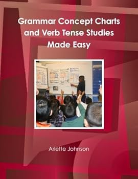 Paperback Grammar Concept Charts and Verb Tense Studies Made Easy Book