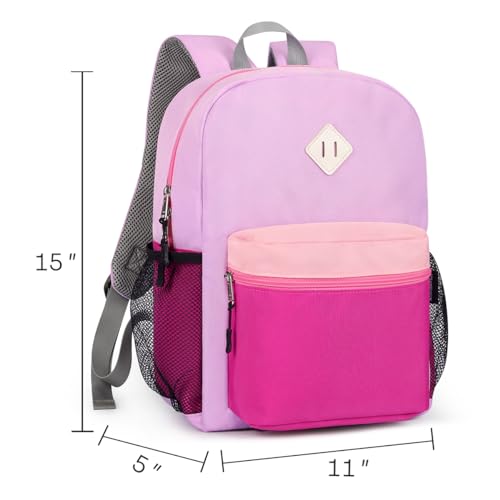 Image of STEAMEDBUN Kids Backpack for Girls,Kindergarten Backpack for Toddler Girls Age 3-6