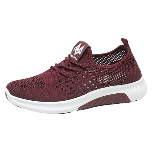 Zapatillas Deportivas Mujer Negras Zapatos Casual Running Zapatillas Deportivos Transpirables Classic Sneakers Antideslizante Moda Malla Calzado Cómodo Ligeras Gimnasio Caminar Atlético Correr Baratas