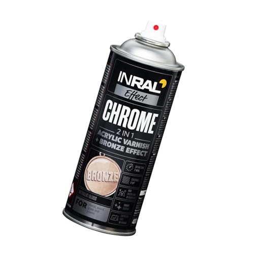 INRAL Vernice spray cromo rame - vernice acrilica per interni
