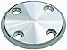 Racing Power Company - R9489 - Satin Aluminum Sb Chevy Water Pump Pulley Nose - Lwp