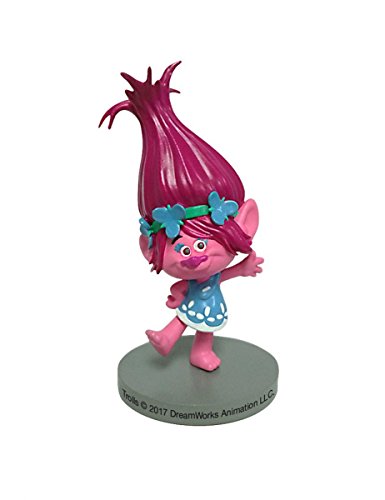 Preisvergleich Produktbild Generique - Trolls Kuchenaufleger Poppy 7 cm