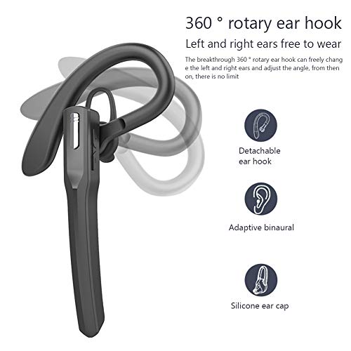 BSTQC Bluetooth headset, Bluetooth Headset Oortje voor Mobiele Telefoon Lange Standby Draadloze Business Headset voor… - Image 4