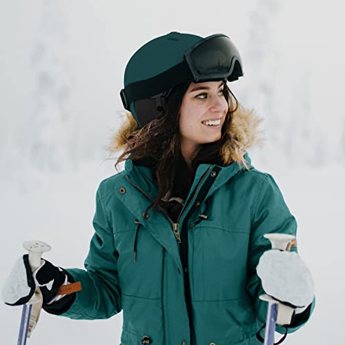 Retrospec Zephyr Ski & Snowboard Helmet For Adults - Adjustable With 9 Vents - Abs Shell & Eps Foam - Matte Superior Blue - Small 52-55.5Cm #TOP6