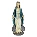 Design Toscano Miraculous Medal Madonna Virgin Mary Italian Style Religious Indoor/Outdoor Garden Statue, 23 Inch, Cast Stone Resin, Full Color Finish