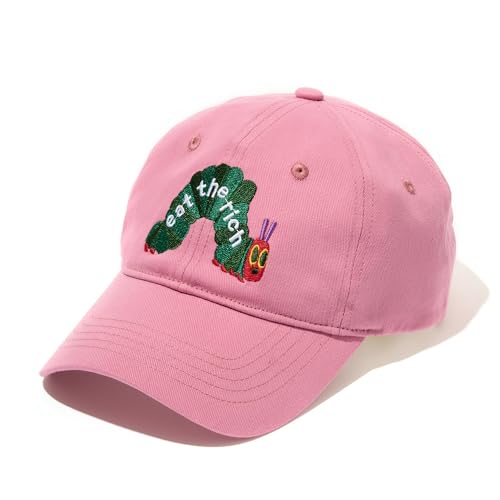 Image of Eat The Rich Hungry Caterpillar Trendy Cute Hat Men & Women Baseball Cap Adjustable Cotton dad hat