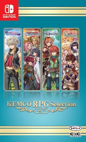 Kemco RPG Selection Vol.7 Switch jeu JRPG nostalgique cartouche anglais