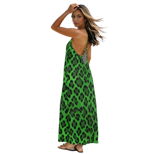 Robe caraco dos nu fluide été robe légère sans manches femme
