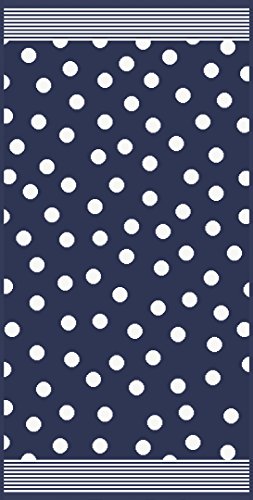 Preisvergleich Produktbild Dyckhoff Dots Handtuch 50 x 100 cm 400-blau