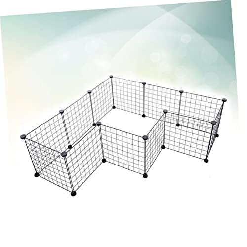 Cage pour chien de type maison 35x35 en métal noir robuste et stable - 7