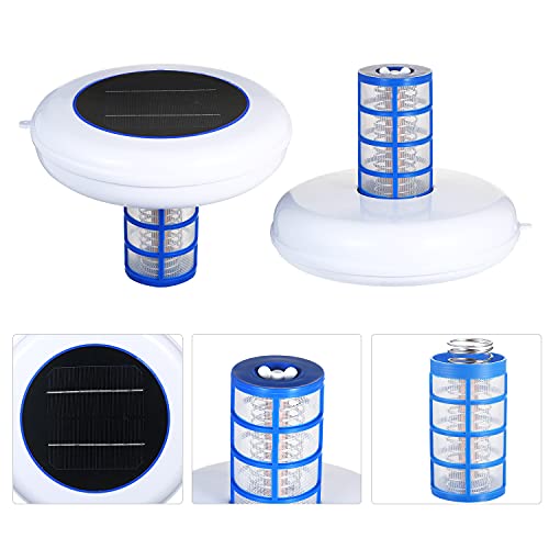 Solar Pool Ionizer, Tomshin Ionizador solar de piscina de íon de prata de cobre para piscina solar p