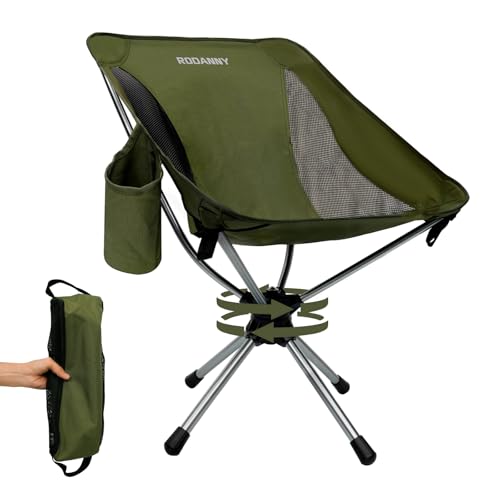 RODANNY 360° Swivel Folding Chair