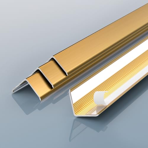 Image of Golden Wall Corner Protector, 4Pcs, Length 35.4in, Width 0.4in