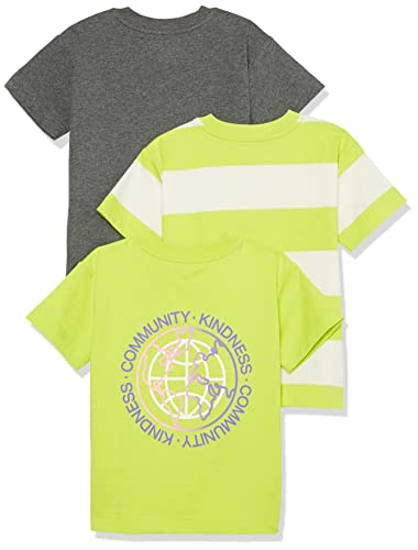 Amazon Essentials Baby T-Shirts 3er-Pack - 100% Baumwolle Kurzarm Bodies